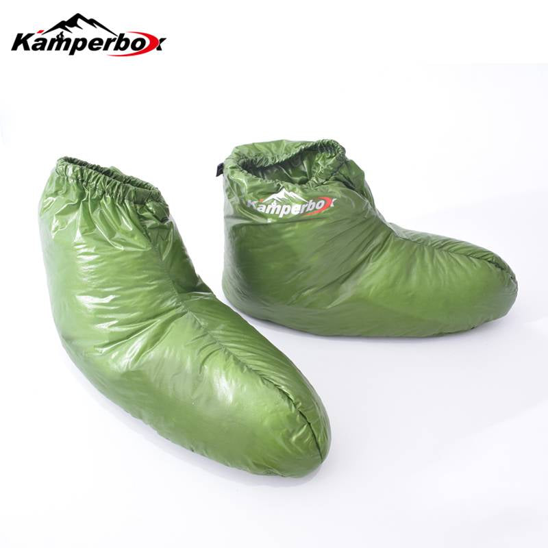 Kamperbox down Socks Camping down Boots Sleeping Bags Camping down Socks