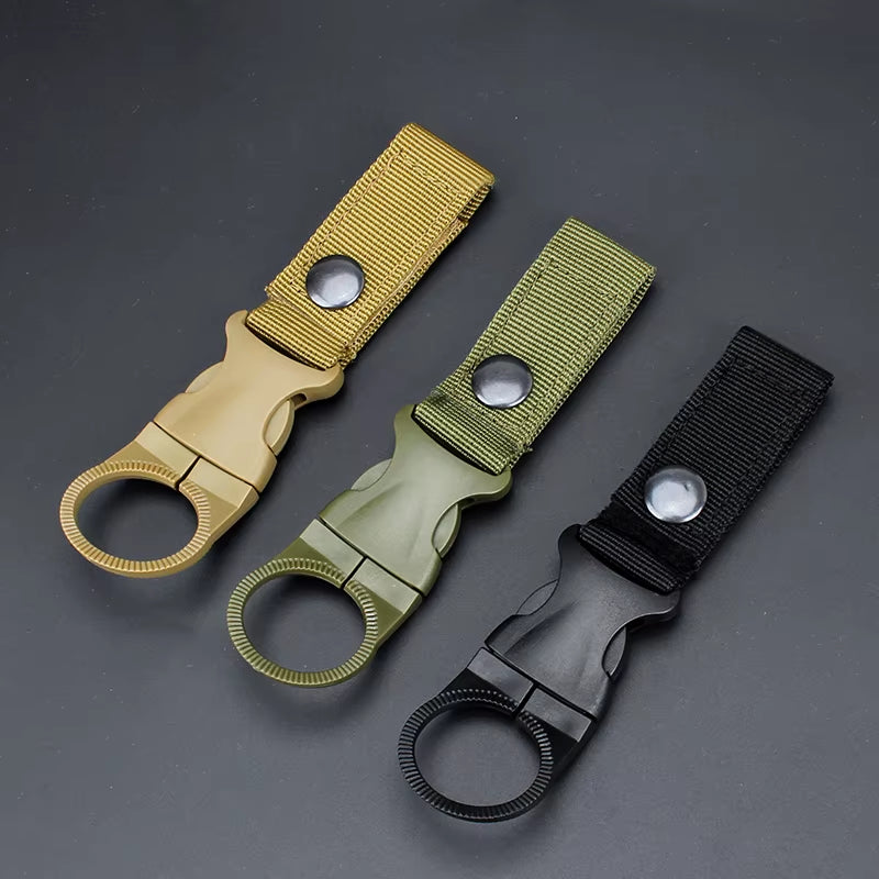 New Outdoor Multi-Function Belt Buckle Hiking Backpack Nylon Hanging Buckle Men'S Tactical Belt Accessories New Keychain