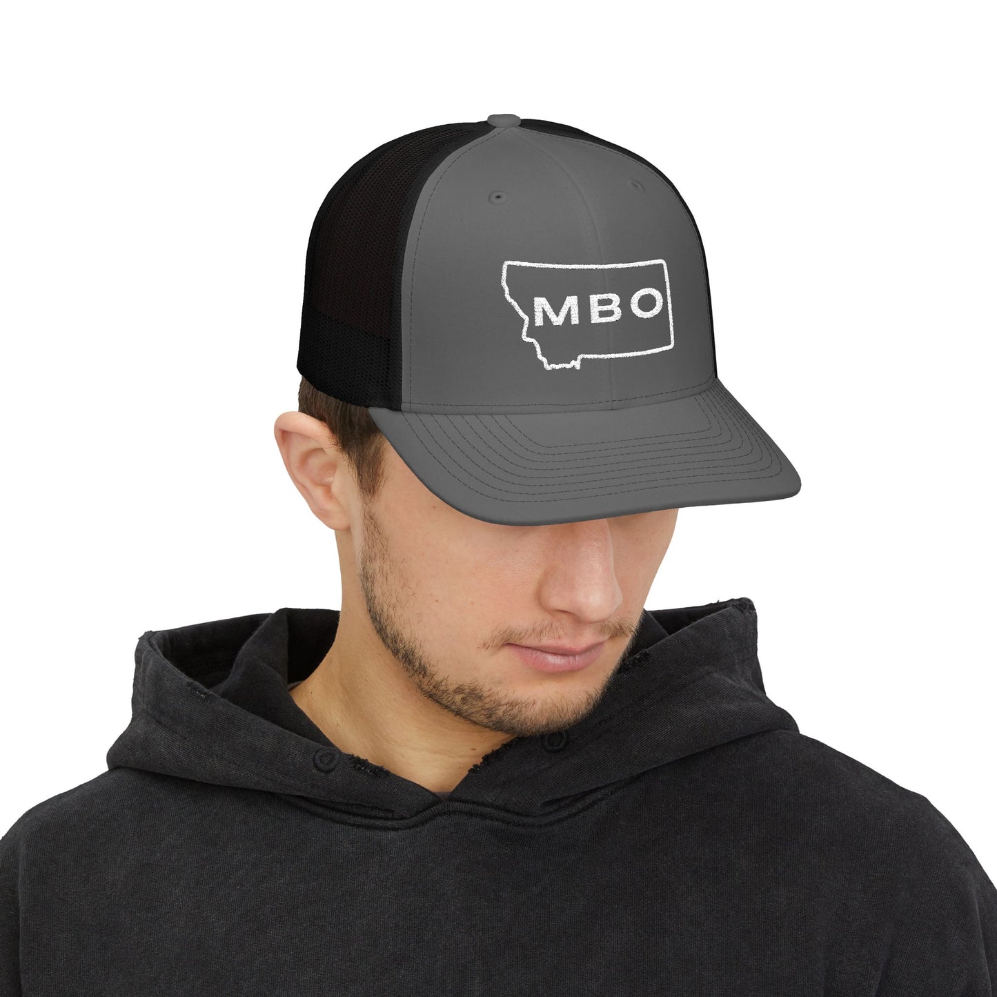 MBO Snapback Trucker Cap, Stylish Hat for Outdoor Adventures, Sports Events, Casual Wear, Perfect Gift for Him/Her