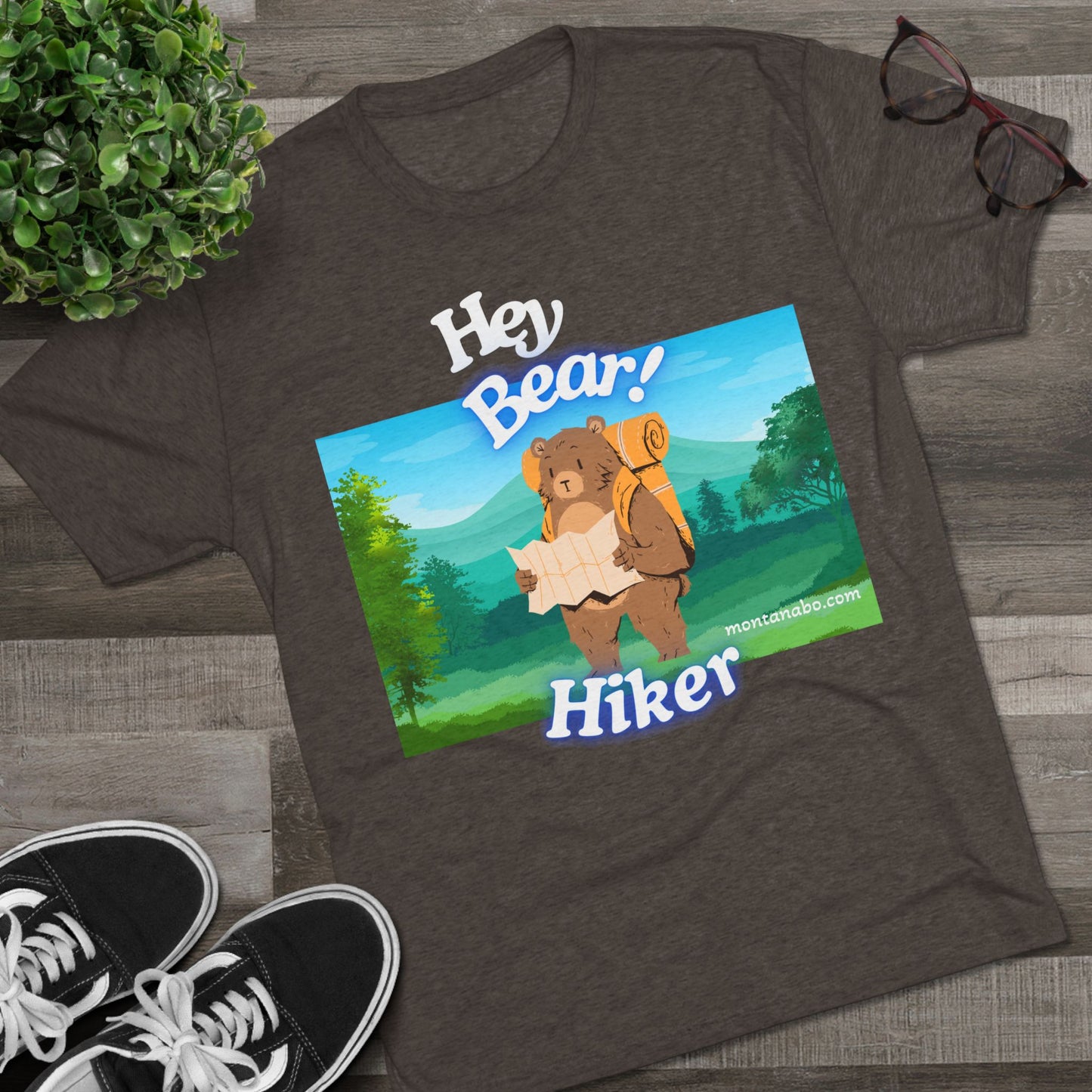 Hey Bear Hiker Tee