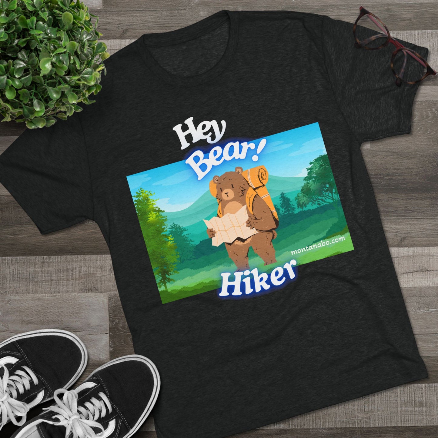 Hey Bear Hiker Tee