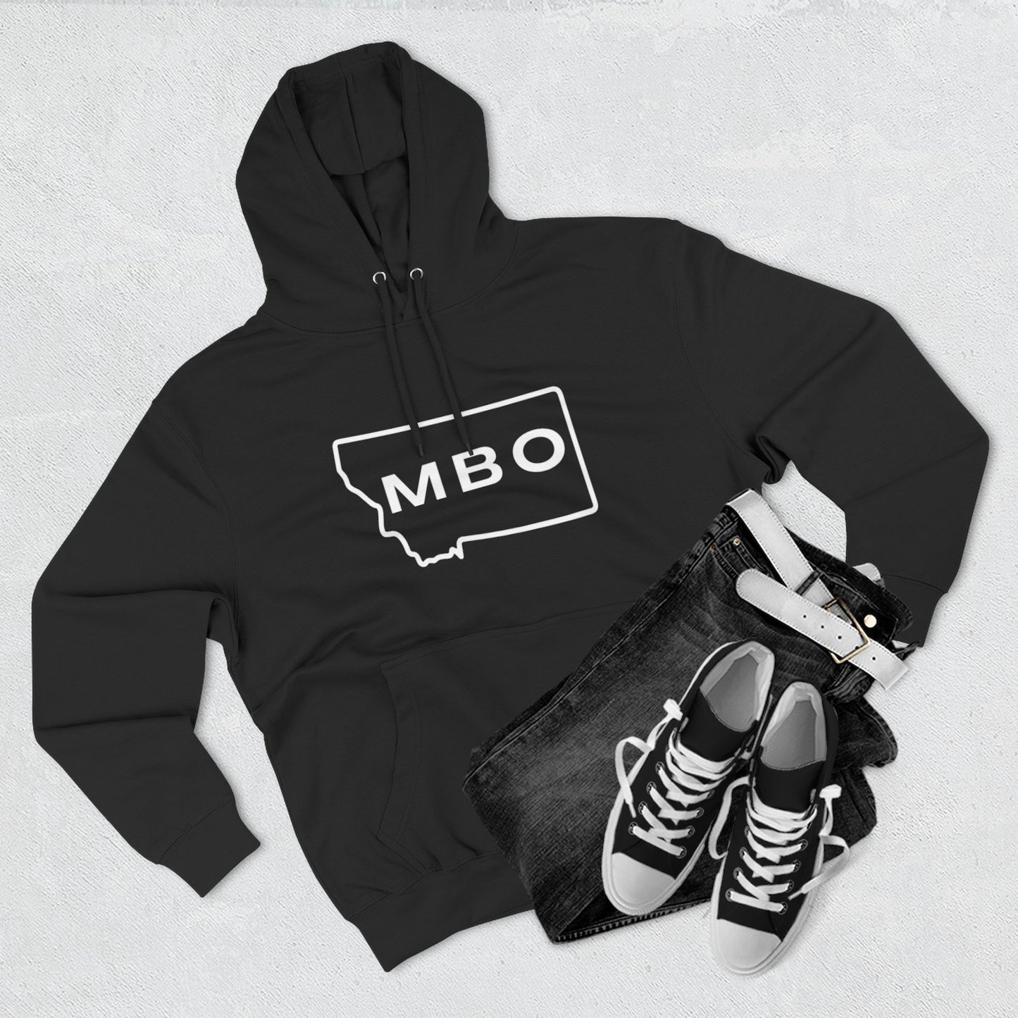 Montana Adventure Fleece Hoodie - Perfect for Outdoor Lovers, Hiking, Camping, Travel, and Casual Wear
