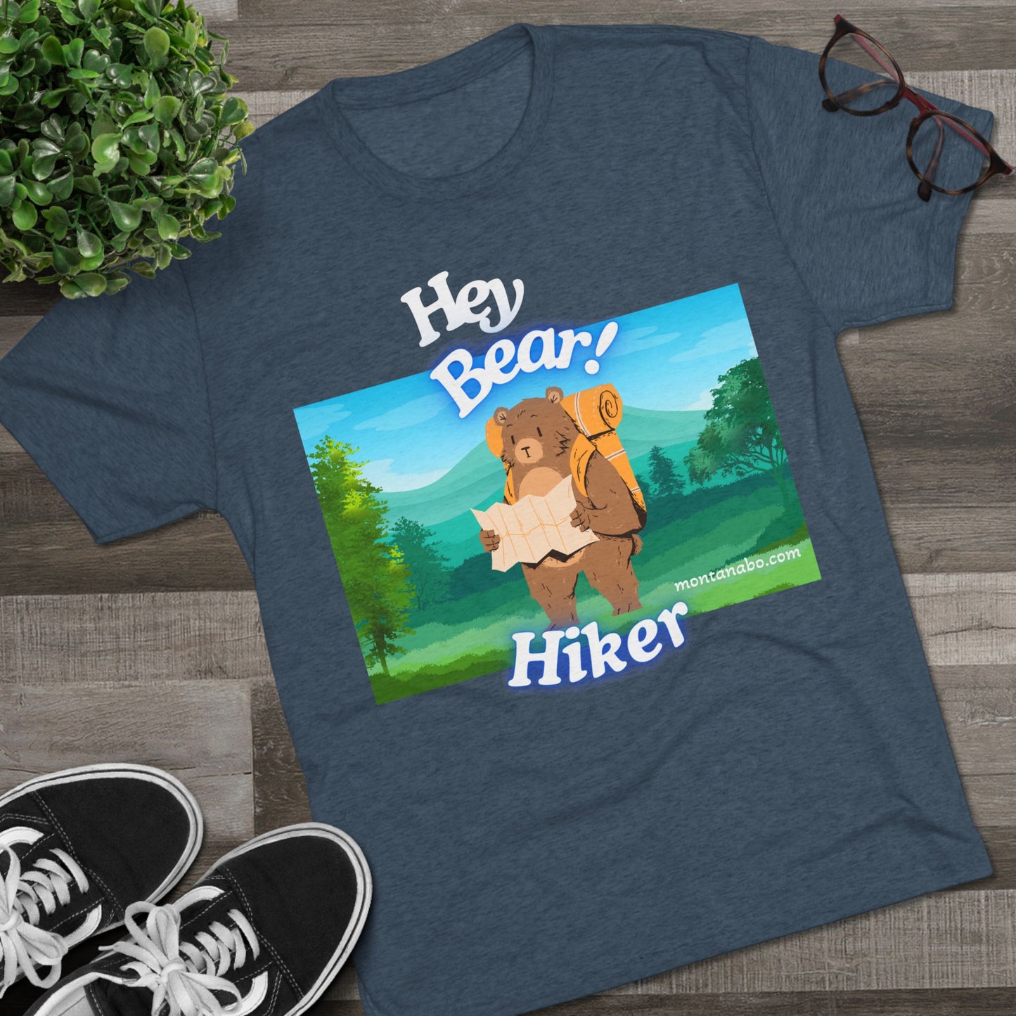 Hey Bear Hiker Tee