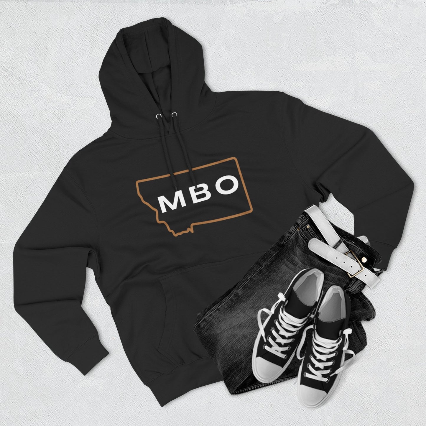 Montana Bear Fleece Hoodie - Cozy Outdoor Wear, Perfect for Nature Lovers, Hiking, Gifts for Adventurers, Casual Style