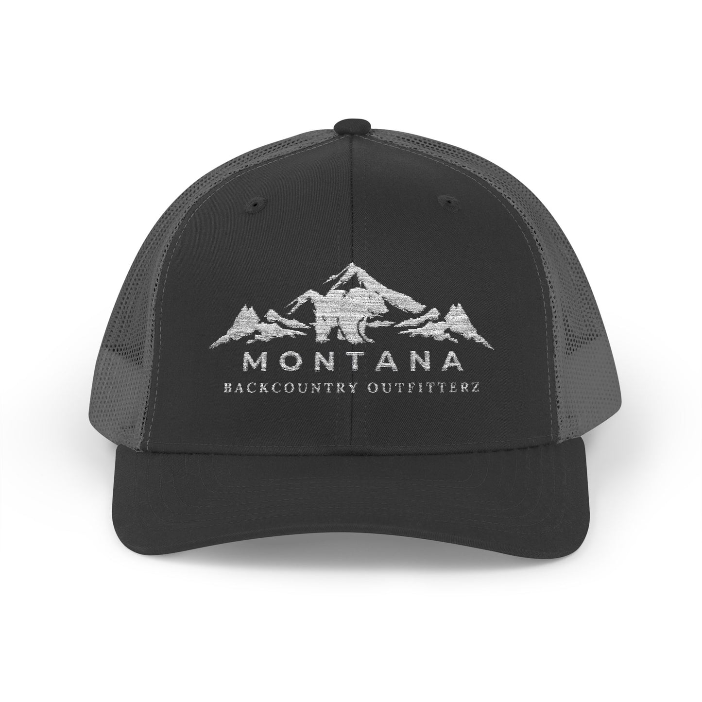 Montana Backcountry Outfitterz- Richardson 112 snap back trucker hat