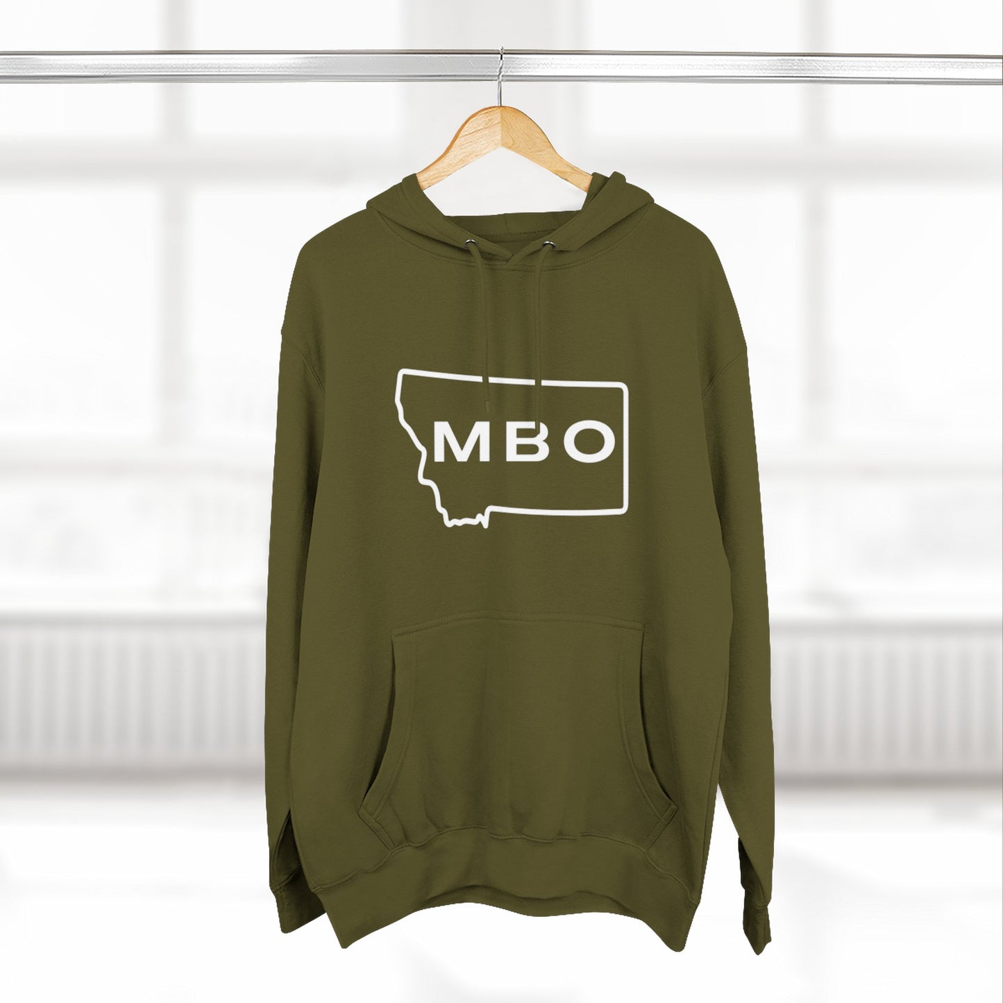Montana Adventure Fleece Hoodie - Perfect for Outdoor Lovers, Hiking, Camping, Travel, and Casual Wear