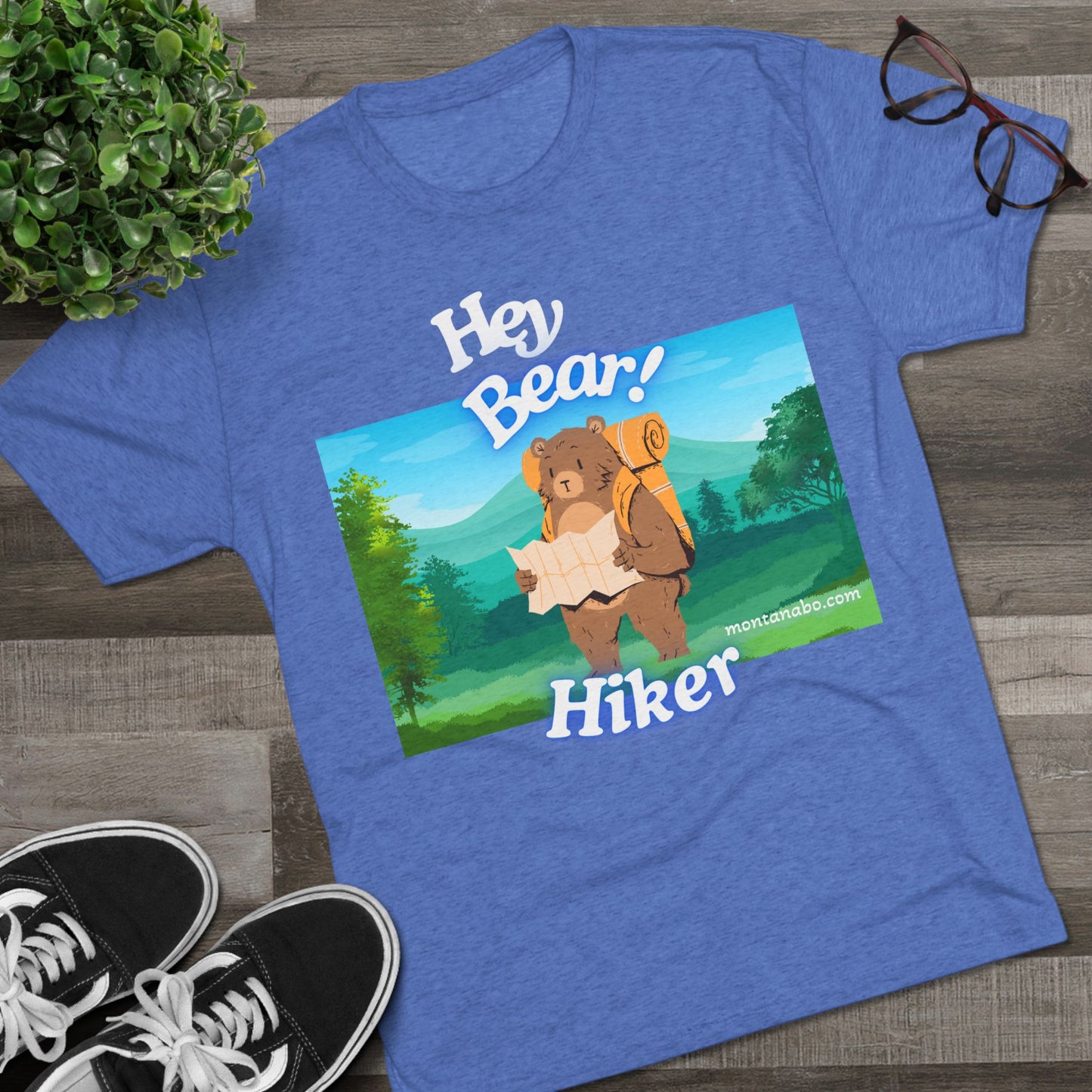 Hey Bear Hiker Tee