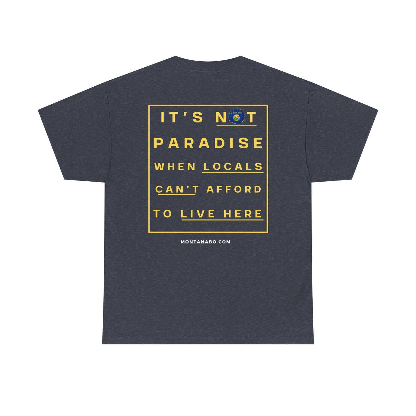 It's not paradise - Unisex Heavy Cotton Tee
