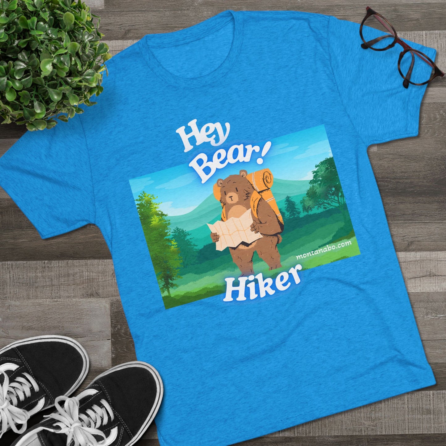 Hey Bear Hiker Tee