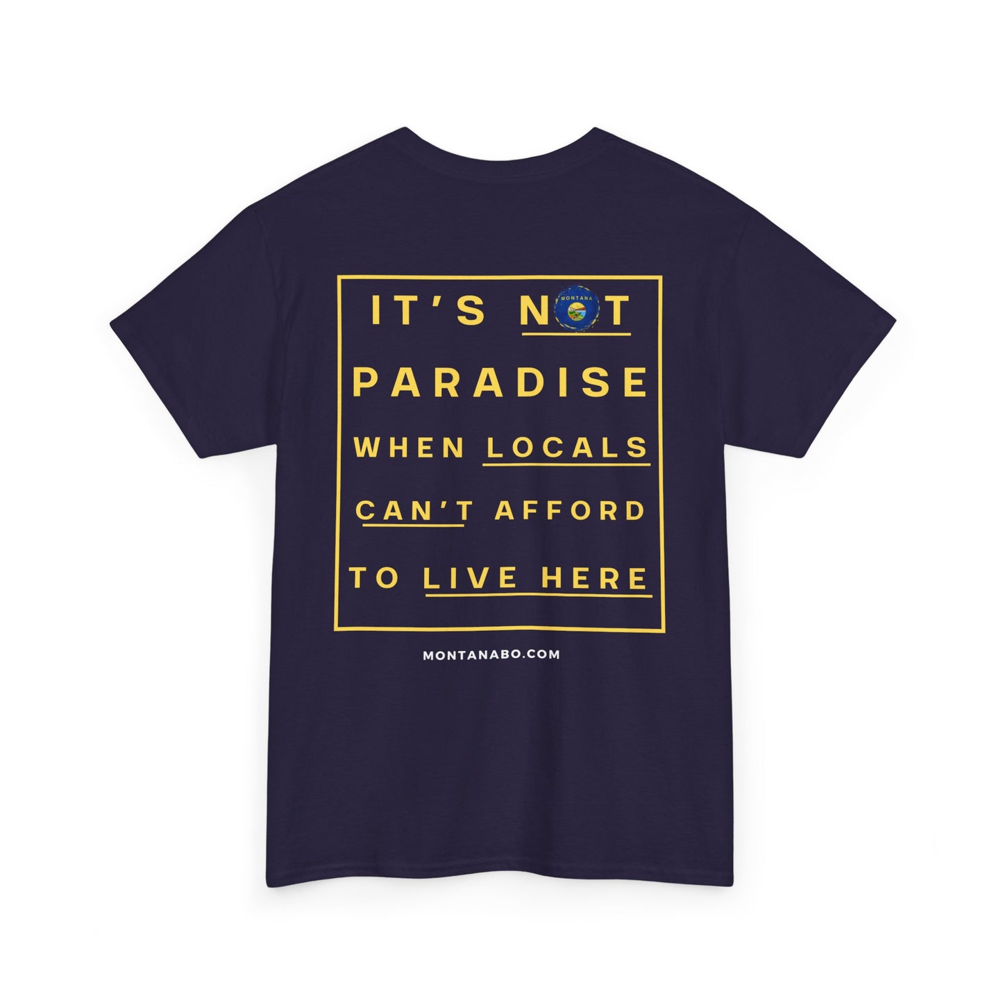 It's not paradise - Unisex Heavy Cotton Tee