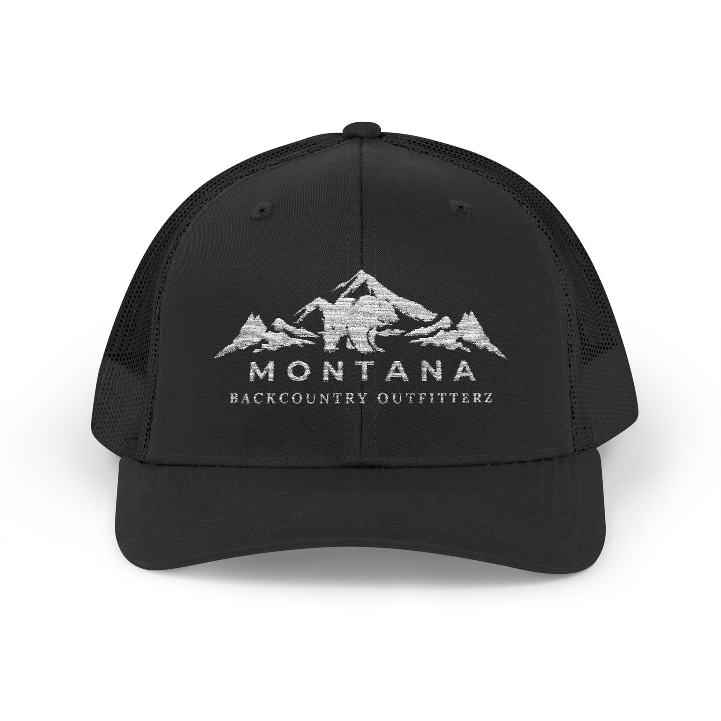 Montana Backcountry Outfitterz- Richardson 112 snap back trucker hat