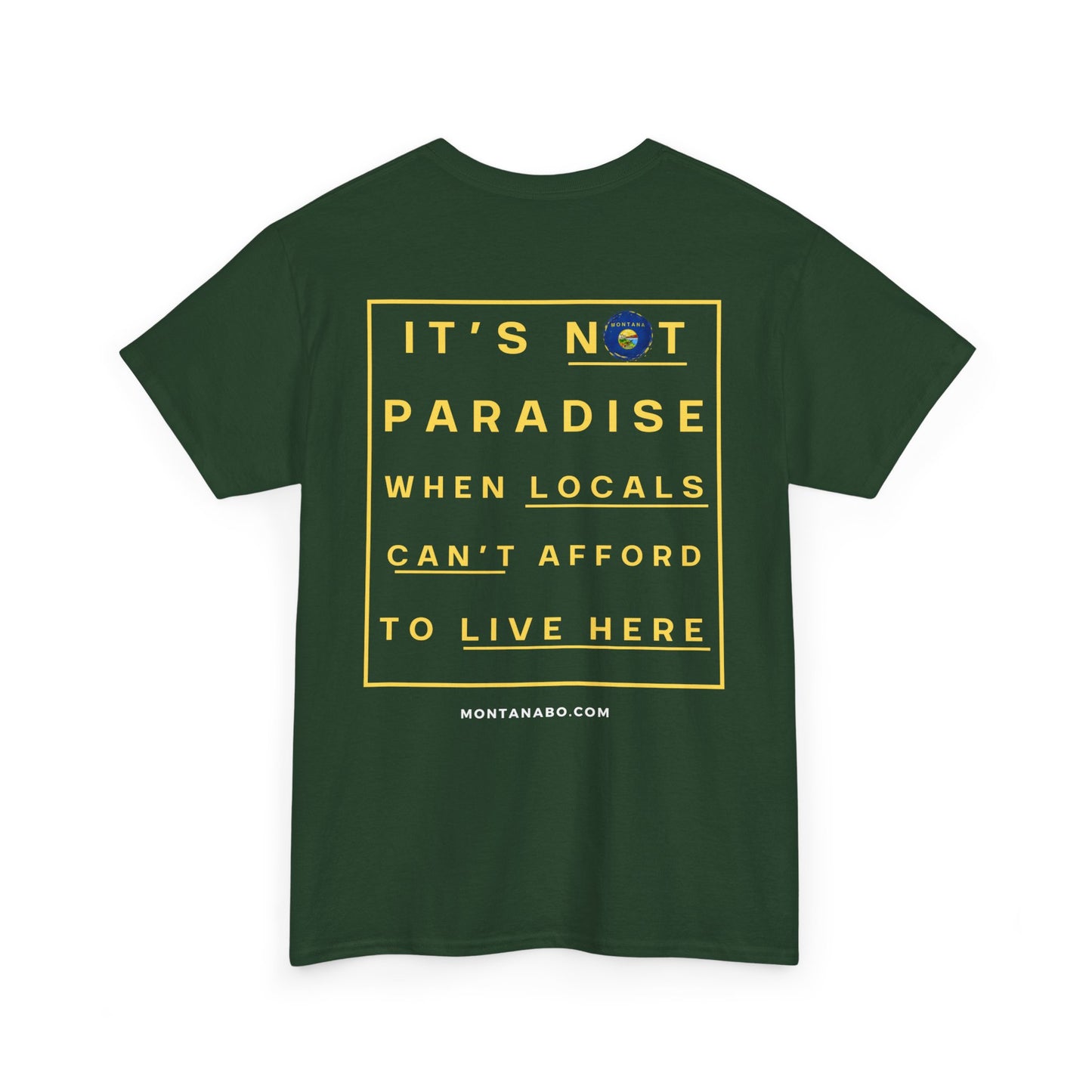 It's not paradise - Unisex Heavy Cotton Tee