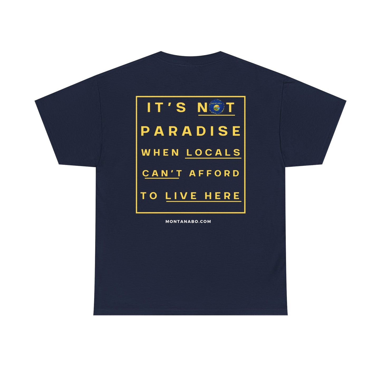 It's not paradise - Unisex Heavy Cotton Tee
