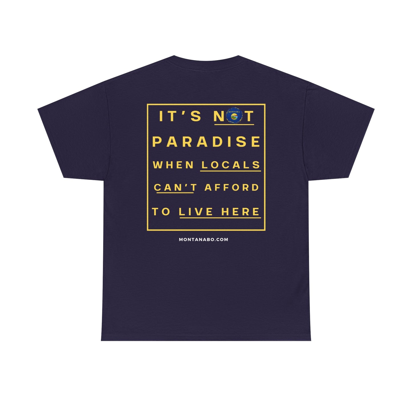 It's not paradise - Unisex Heavy Cotton Tee