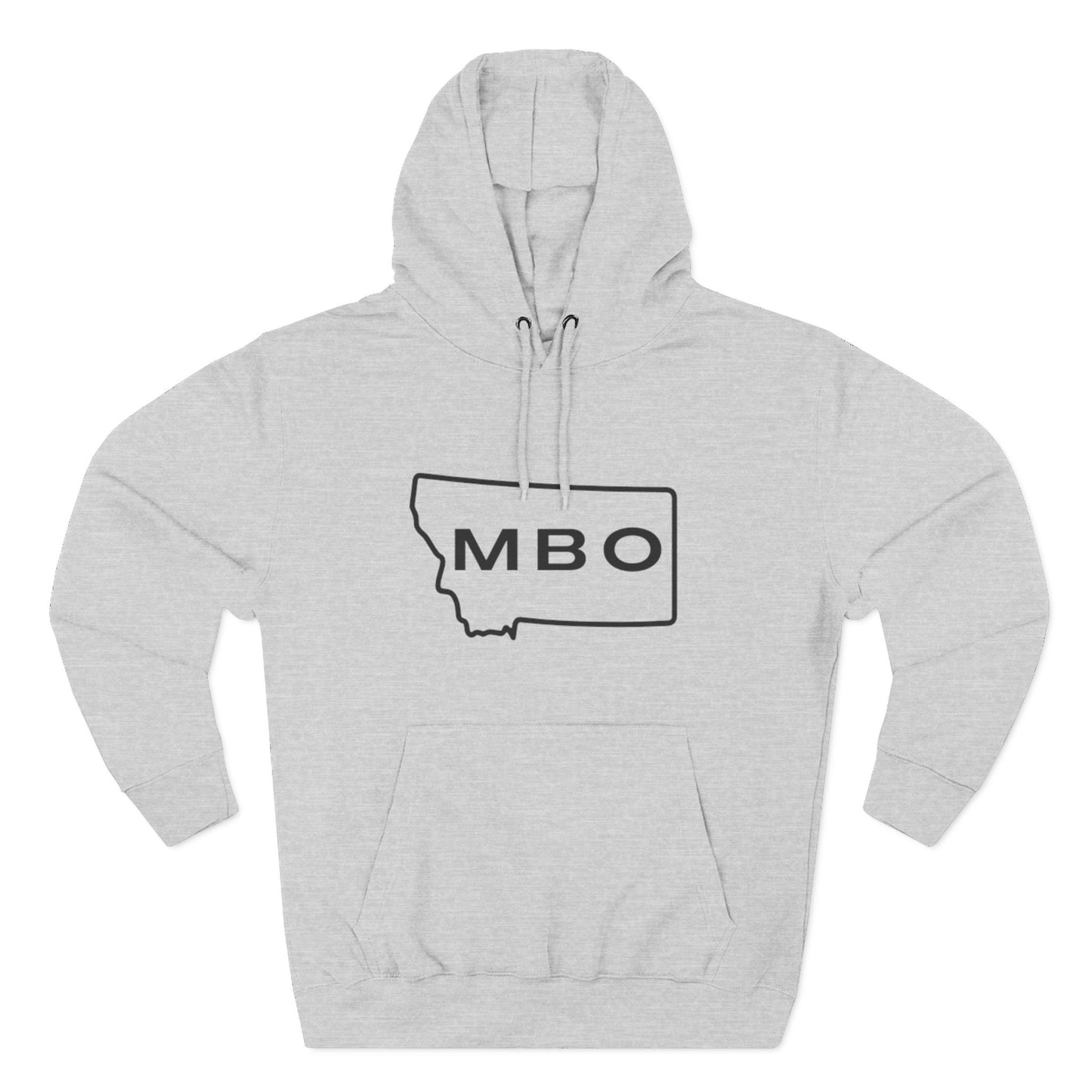 Montana Adventure Fleece Hoodie - Perfect for Outdoor Lovers, Hiking, Camping, Travel, and Casual Wear