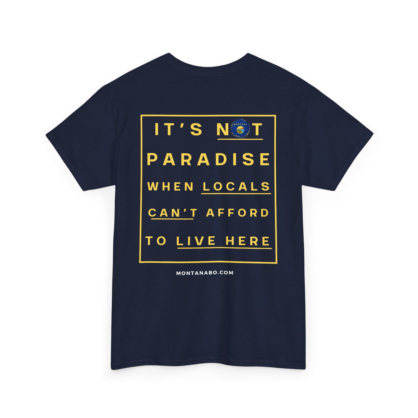 It's not paradise - Unisex Heavy Cotton Tee