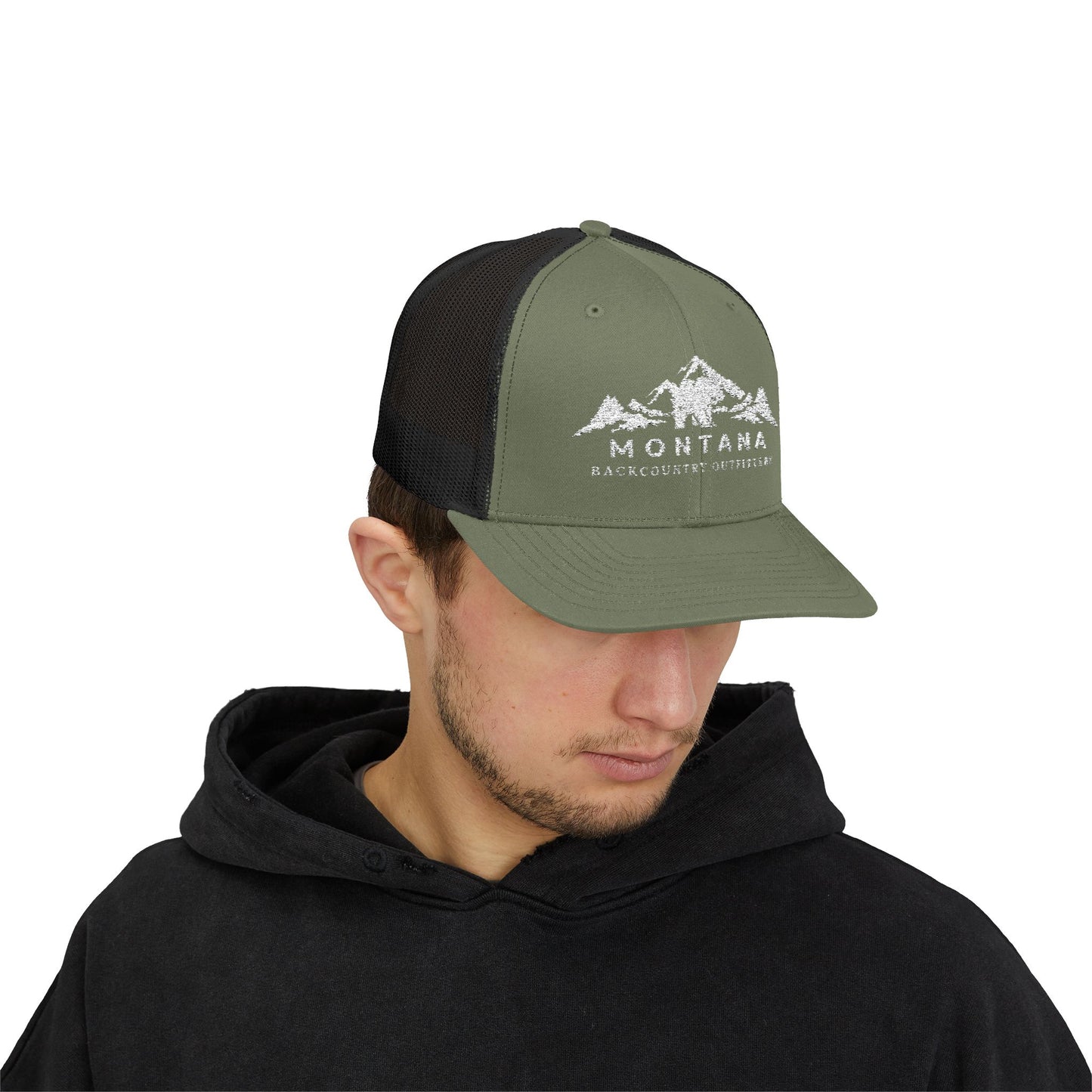 Montana Backcountry Outfitterz- Richardson 112 snap back trucker hat