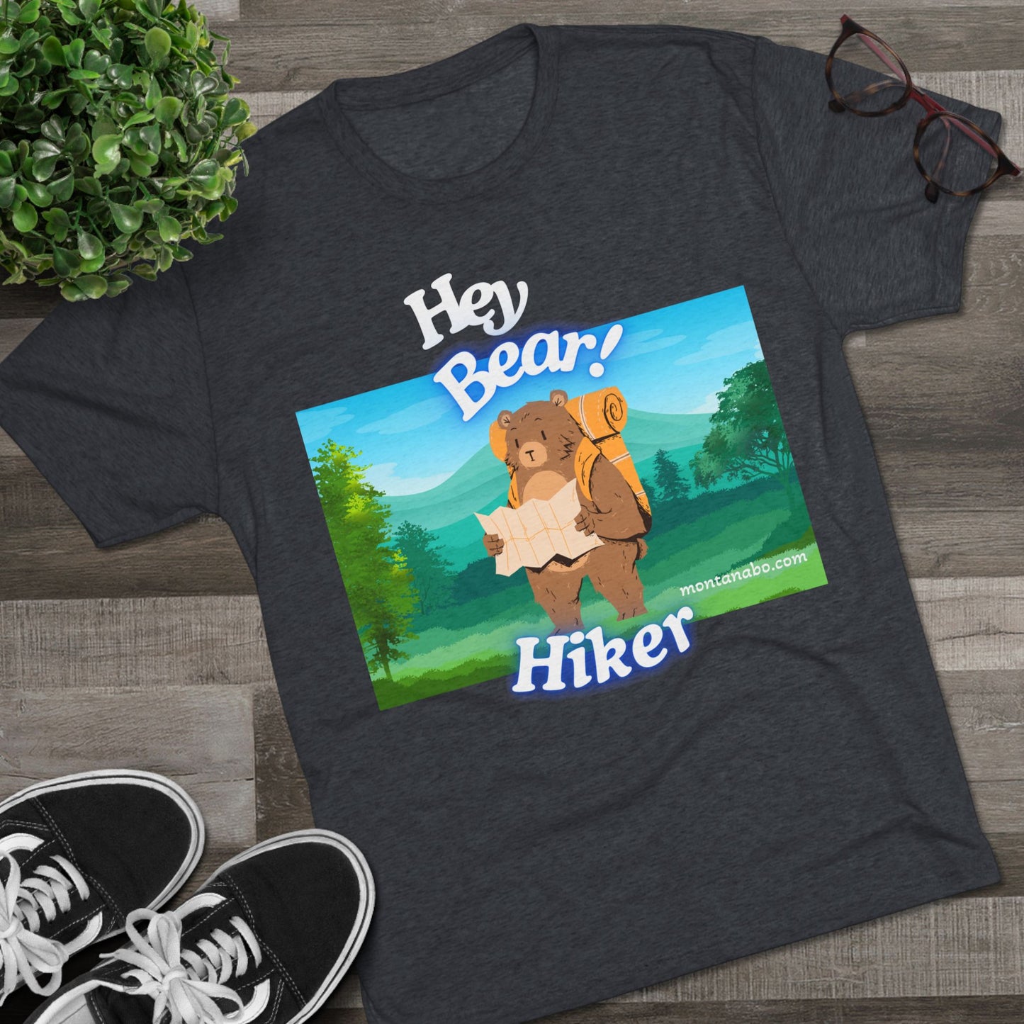 Hey Bear Hiker Tee