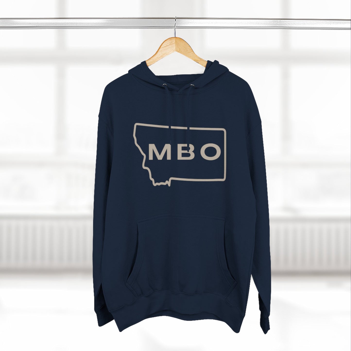 Montana-Themed Fleece Hoodie, Cozy Winter Wear, Outdoor Adventure Sweatshirt, Gift for Nature Lovers, Perfect for Camping & Hiking