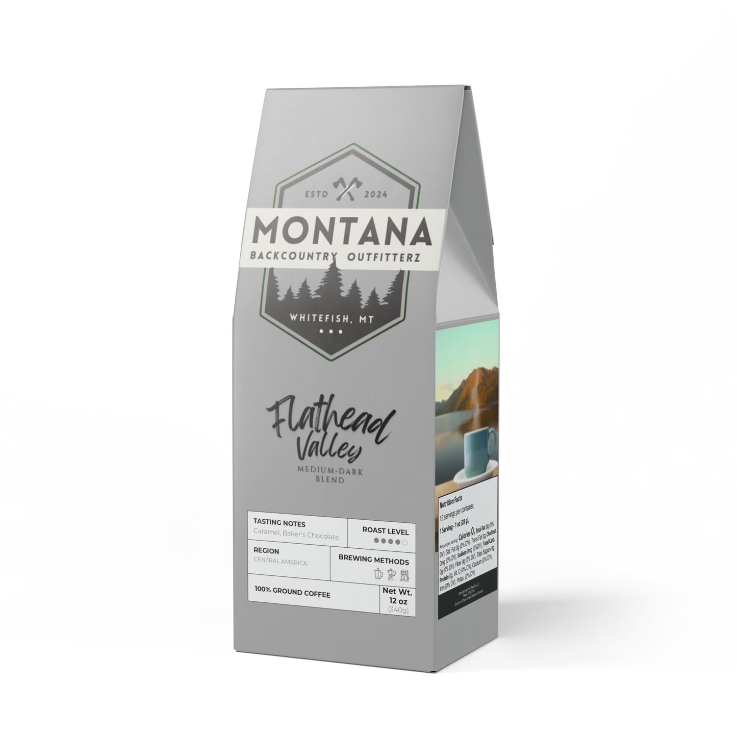 Flathead Valley Coffee Blend (Medium-Dark Roast)