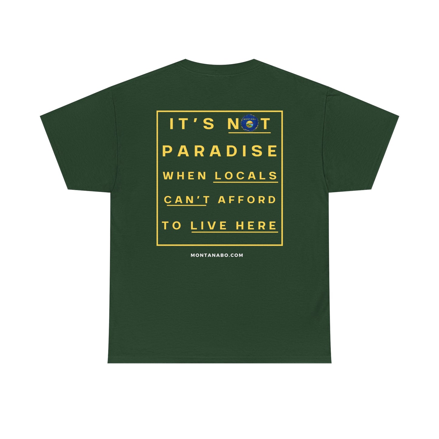It's not paradise - Unisex Heavy Cotton Tee