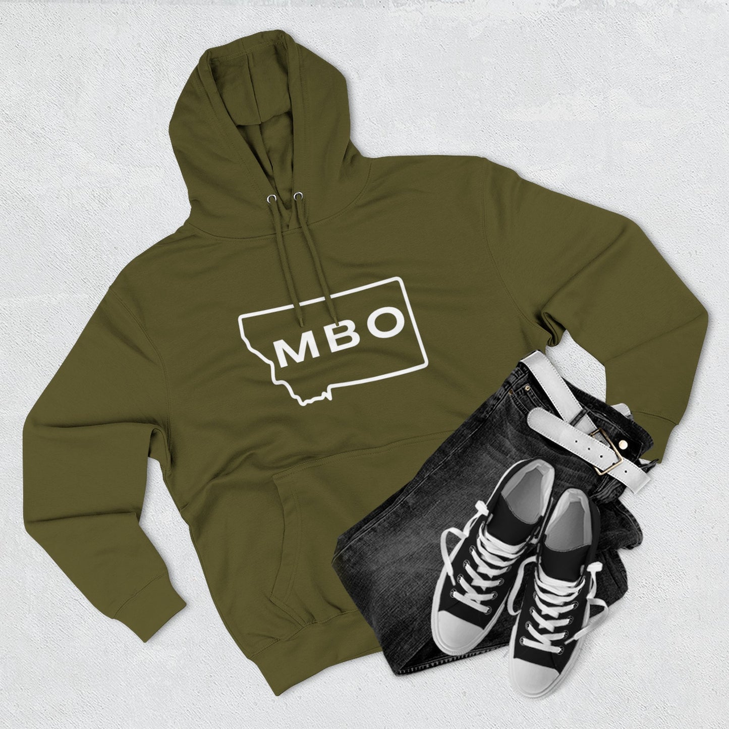 Montana Adventure Fleece Hoodie - Perfect for Outdoor Lovers, Hiking, Camping, Travel, and Casual Wear
