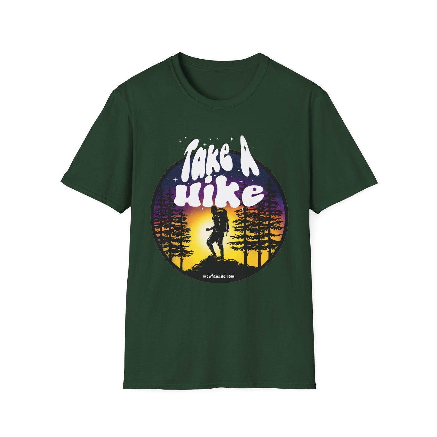 Hiking Tshirt - Take a Hike Tee by Montana Backcountry Outfitterz