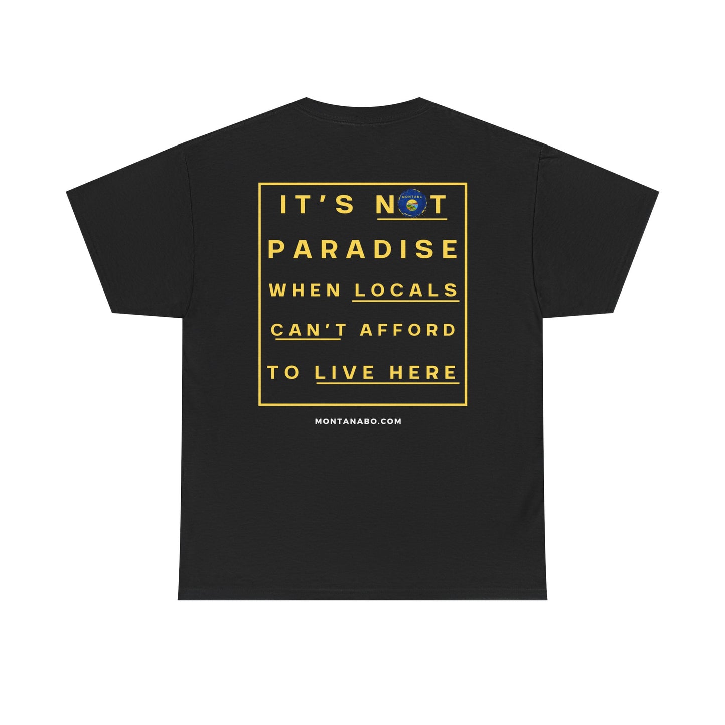 It's not paradise - Unisex Heavy Cotton Tee