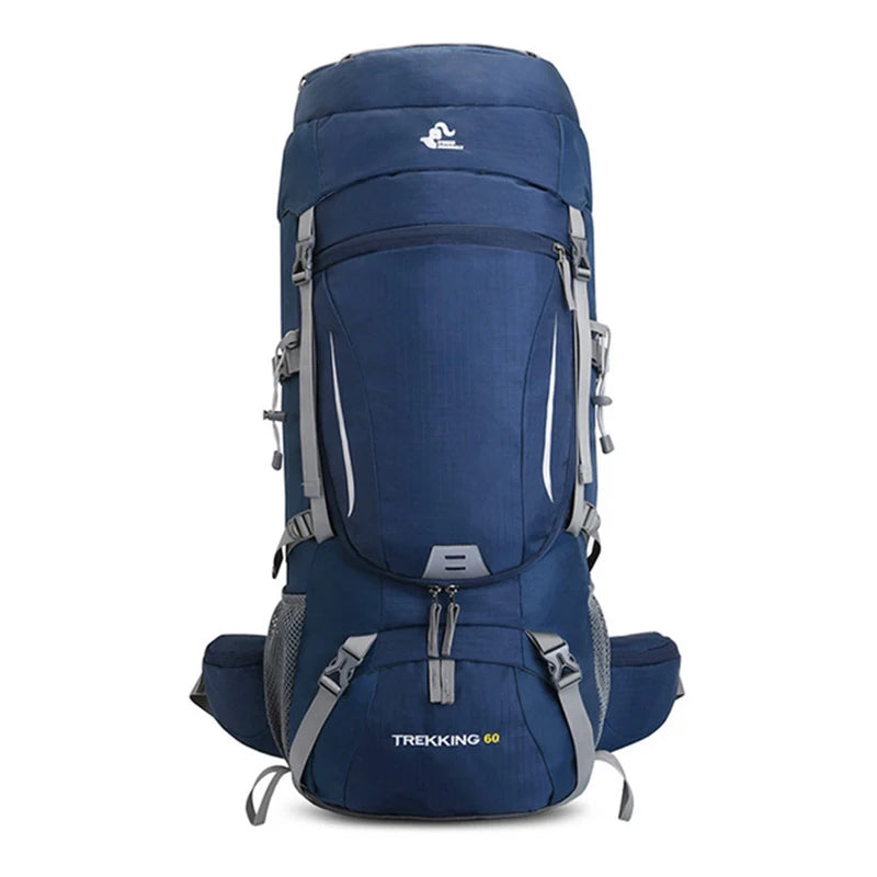 Men'S 60L Large Hiking Mountaineering Backpack Climbing Hiking Backpack Camping Backpack Sport Outdoor Rucksack Bag XA108Y