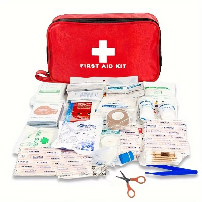 Multi-Purpose Emergency Medical Supplies Portable Medical Kit for Outdoor Hunting, Hiking, Camping, Etc. Outdoor First Aid Kit