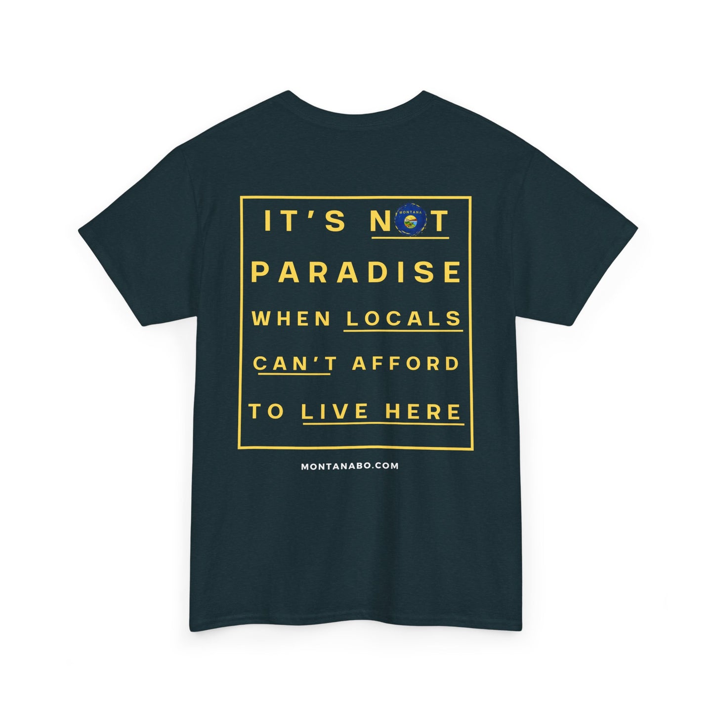It's not paradise - Unisex Heavy Cotton Tee