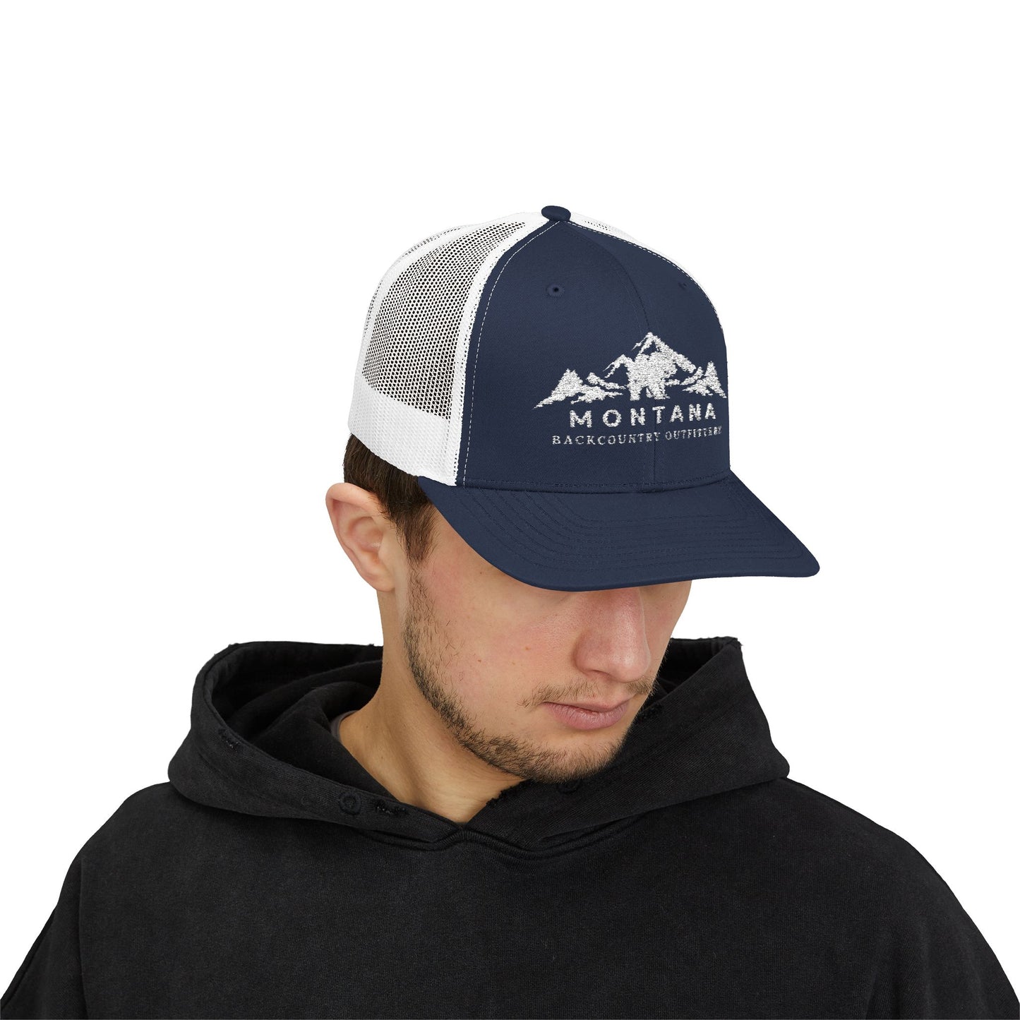 Montana Backcountry Outfitterz- Richardson 112 snap back trucker hat