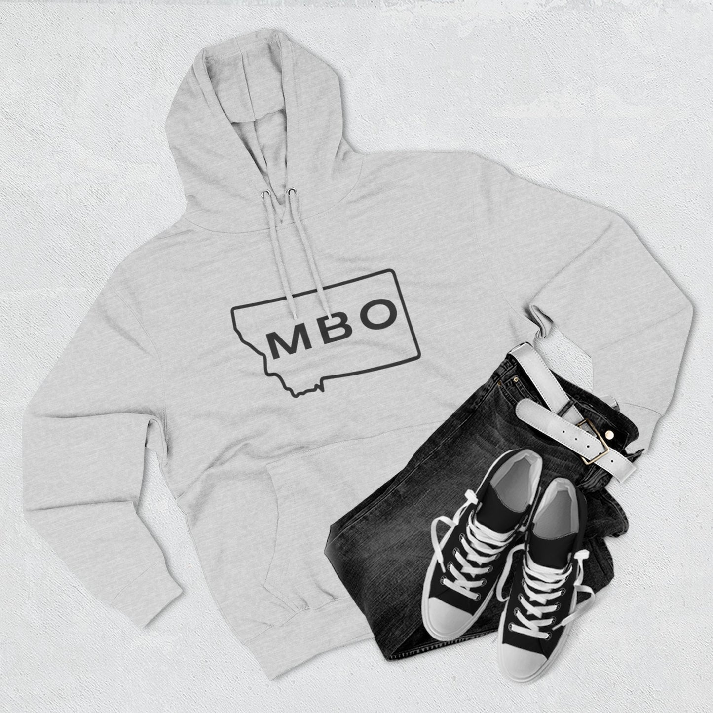 Montana Adventure Fleece Hoodie - Perfect for Outdoor Lovers, Hiking, Camping, Travel, and Casual Wear