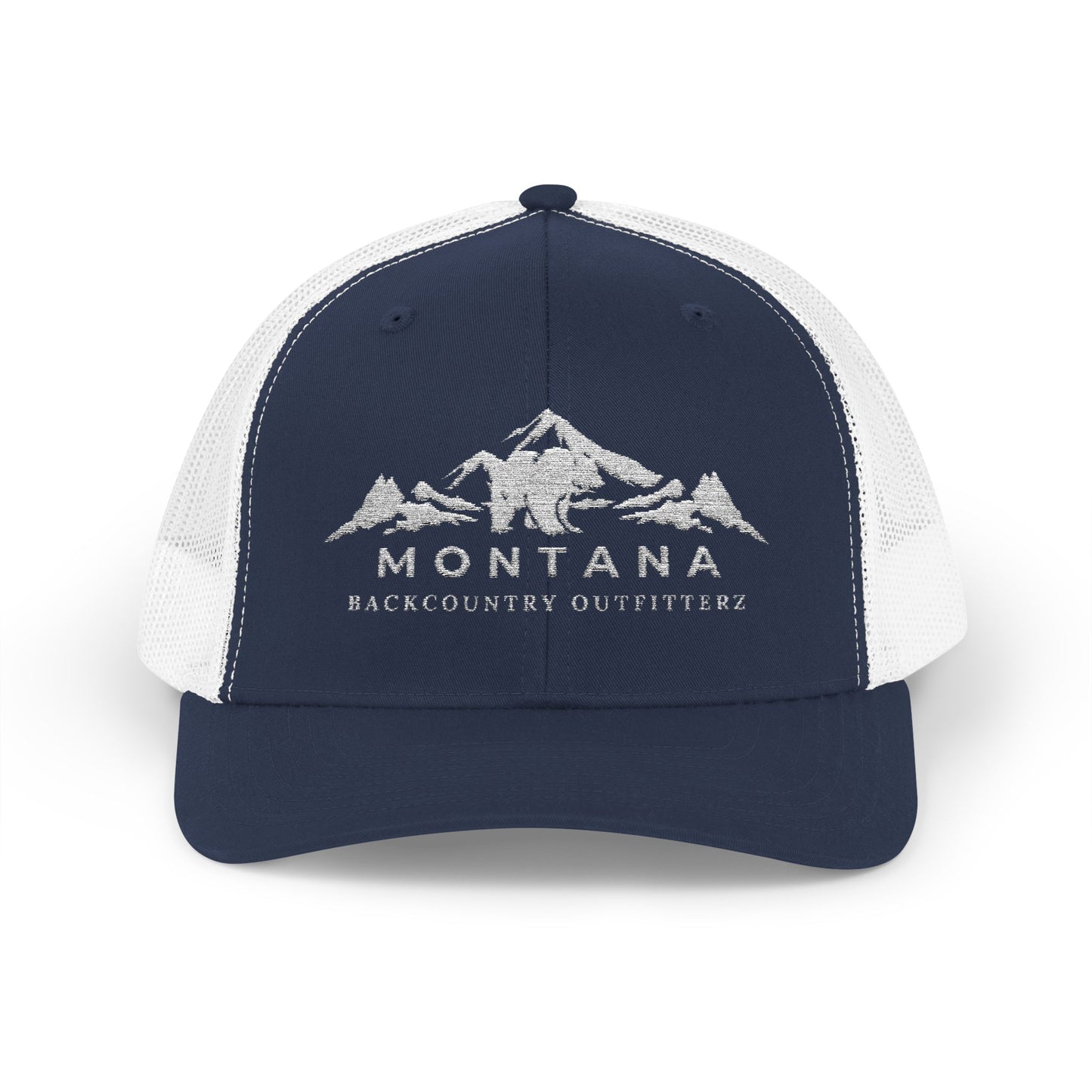 Montana Backcountry Outfitterz- Richardson 112 snap back trucker hat