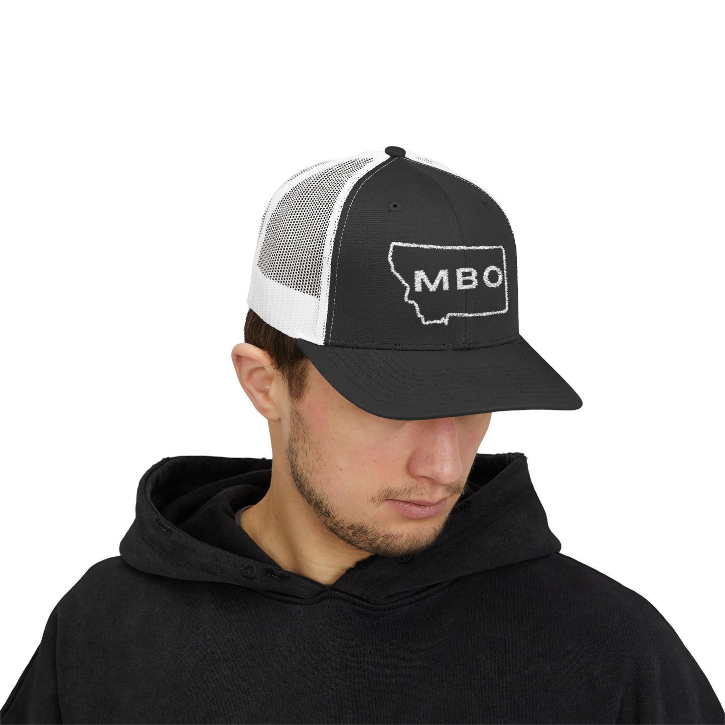 MBO Snapback Trucker Cap, Stylish Hat for Outdoor Adventures, Casual Wear, Gifts, and Everyday Use