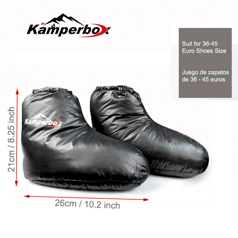 Kamperbox down Socks Camping down Boots Sleeping Bags Camping down Socks