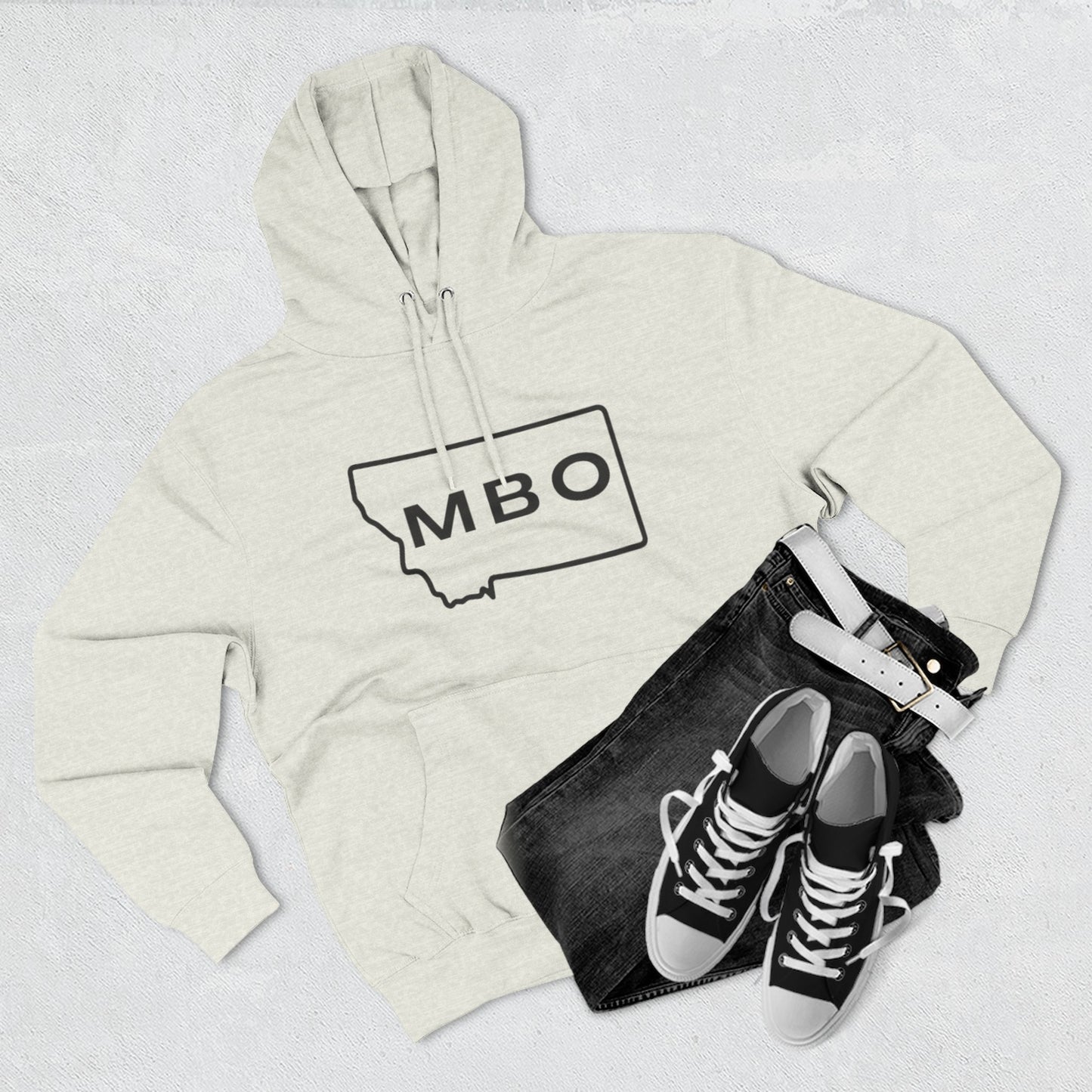 Montana Adventure Fleece Hoodie - Perfect for Outdoor Lovers, Hiking, Camping, Travel, and Casual Wear