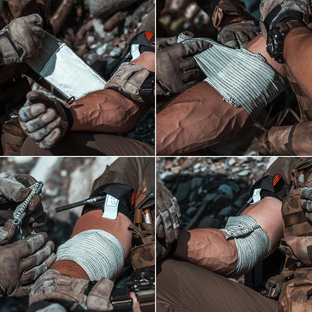 Trauma Kit,Combat Survival Gear Medical Kit,Tactical for Emergency First Aid, IFAK Refill Supplies