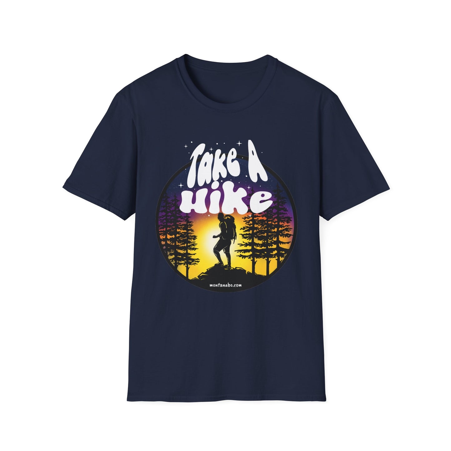 Hiking Tshirt - Take a Hike Tee by Montana Backcountry Outfitterz