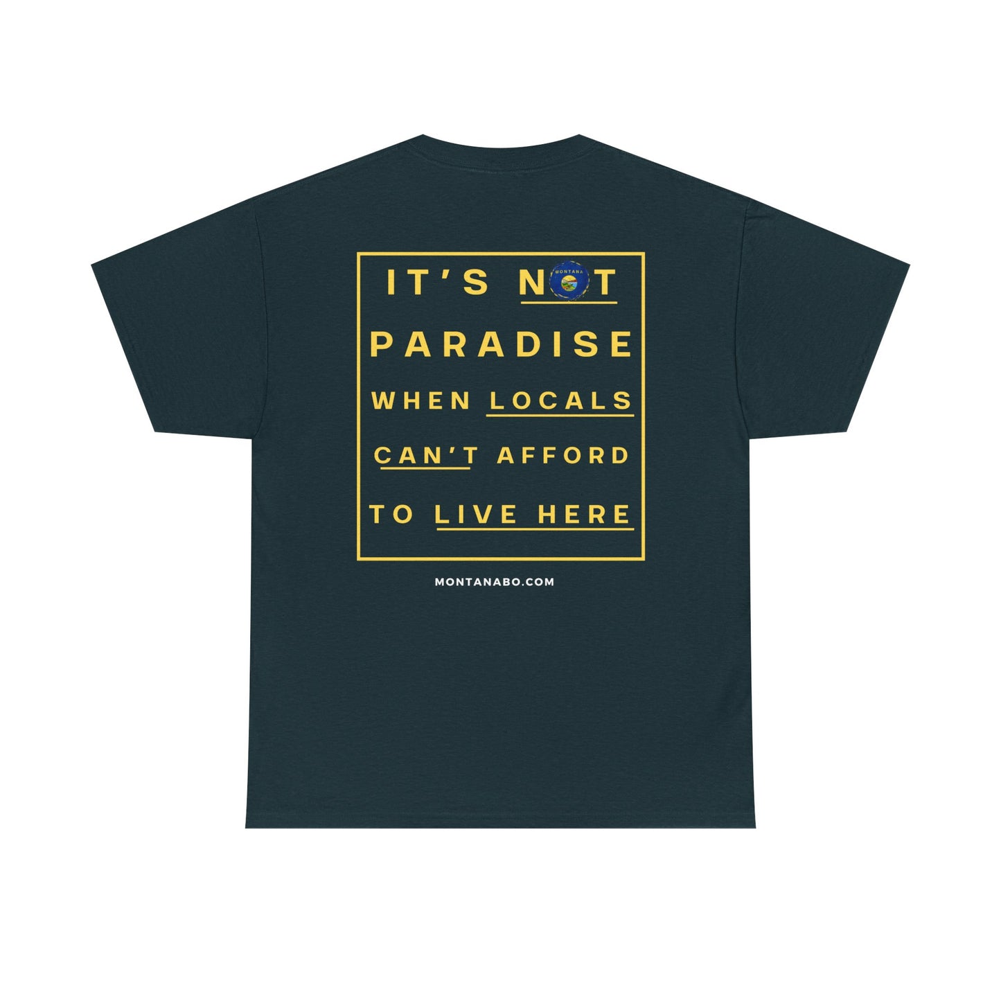 It's not paradise - Unisex Heavy Cotton Tee