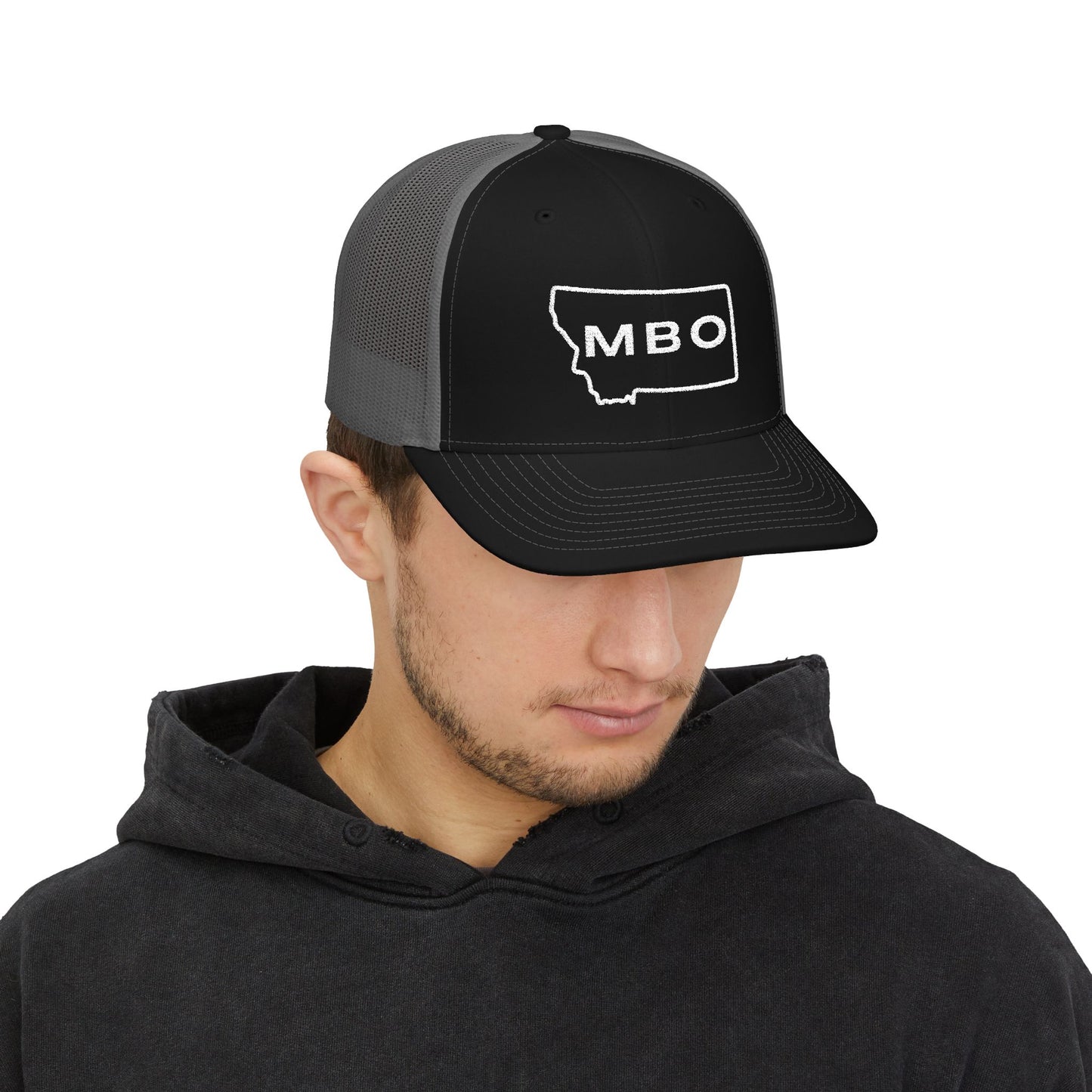 MBO Snapback Trucker Cap, Stylish Hat for Outdoor Adventures, Sports Events, Casual Wear, Perfect Gift for Him/Her