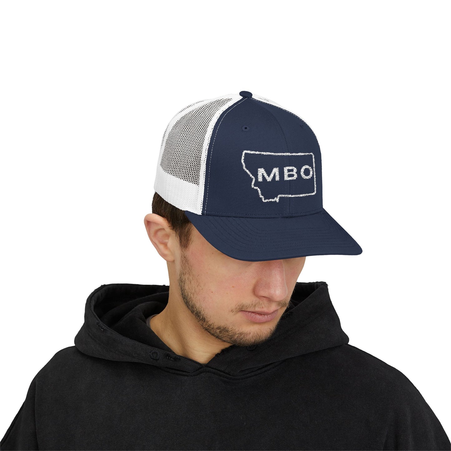 MBO Snapback Trucker Cap, Stylish Hat for Outdoor Adventures, Casual Wear, Gifts, and Everyday Use