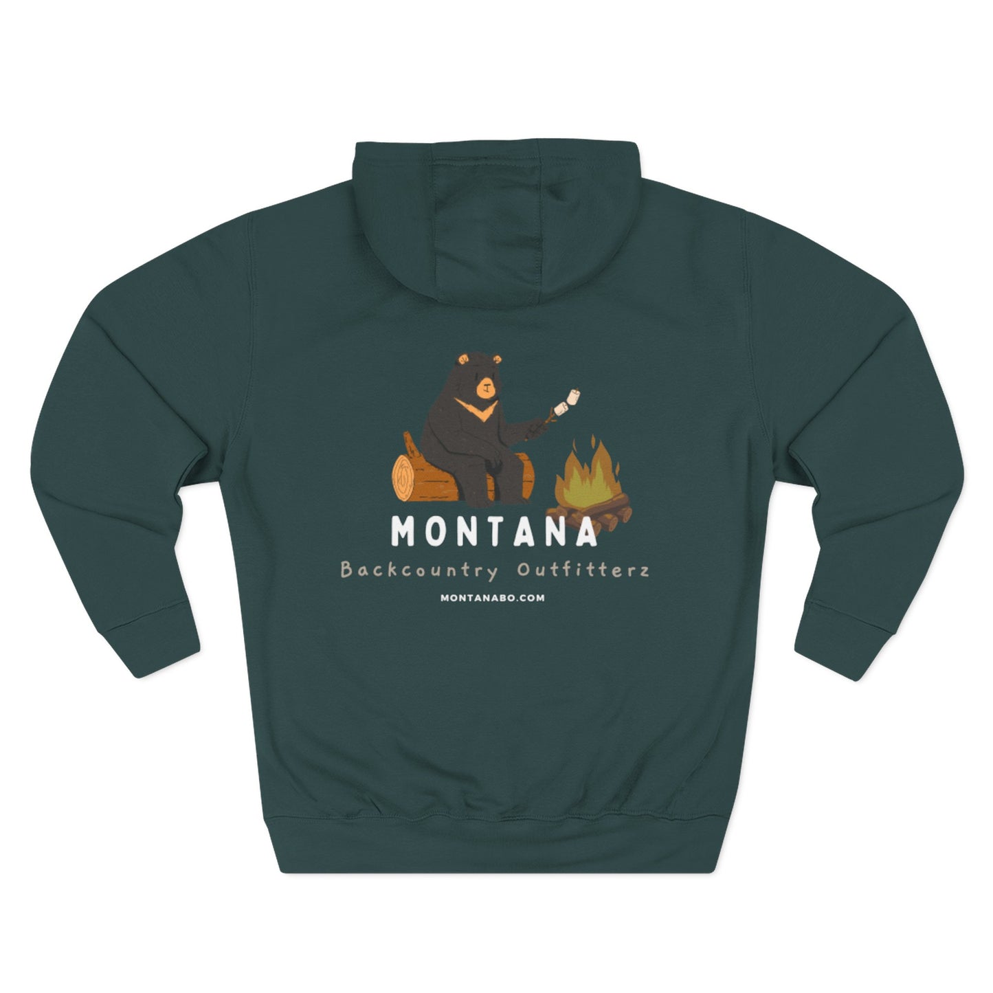 Cozy Bear Camping Hoodie - Perfect Gift for Nature Lovers, Outdoor Adventures, Camping Trip, Fall Celebrations, Animal Enthusiasts