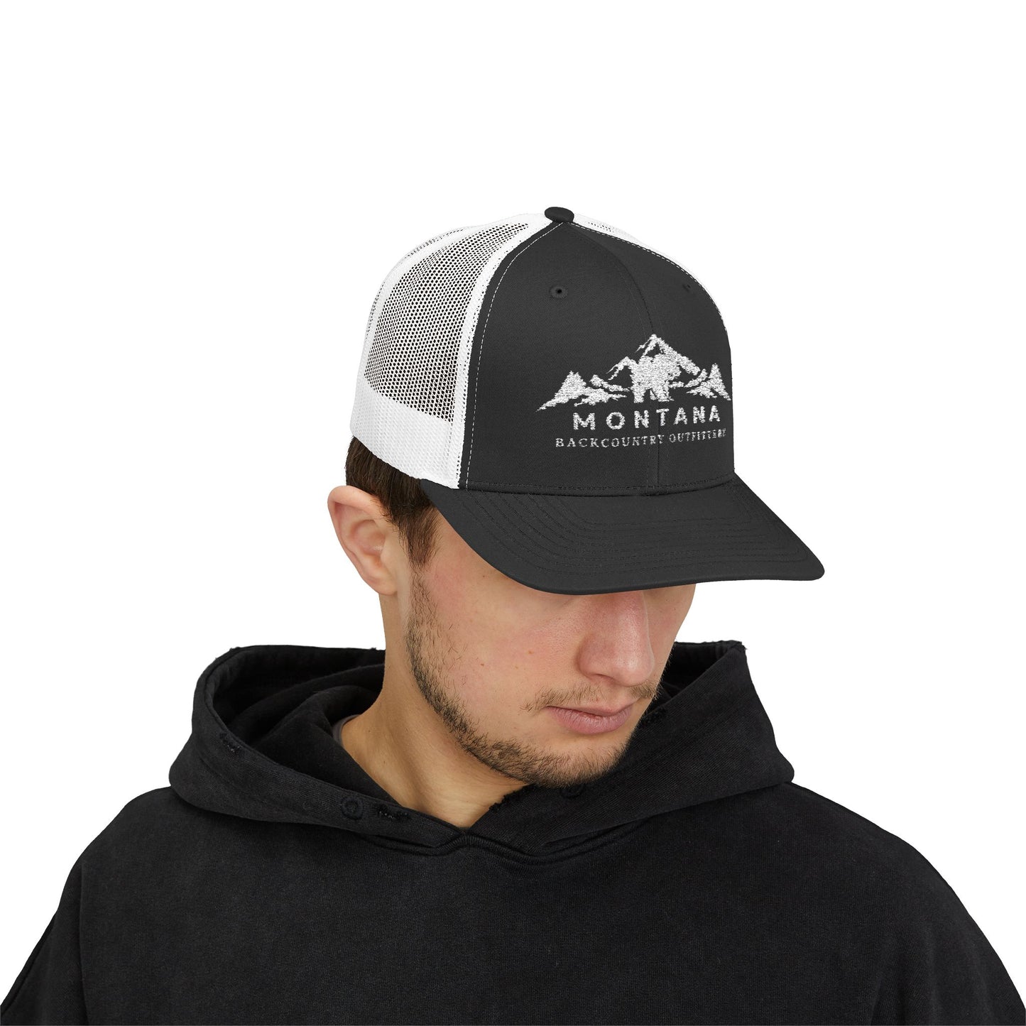 Montana Backcountry Outfitterz- Richardson 112 snap back trucker hat