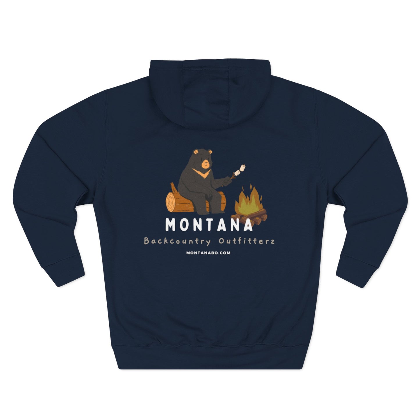 Cozy Bear Camping Hoodie - Perfect Gift for Nature Lovers, Outdoor Adventures, Camping Trip, Fall Celebrations, Animal Enthusiasts