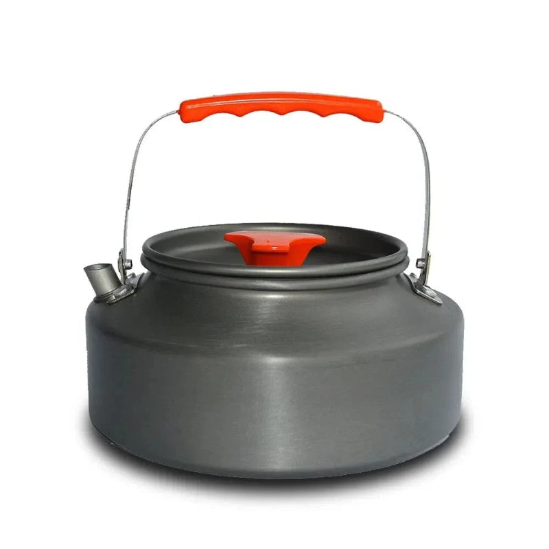 Y1 Kettle Camping Cooker 1.1L Teapot Coffee Pot Picnic Teapot Portable Tea Brewing Camping Tea Stove Camping Outdoor Cookware