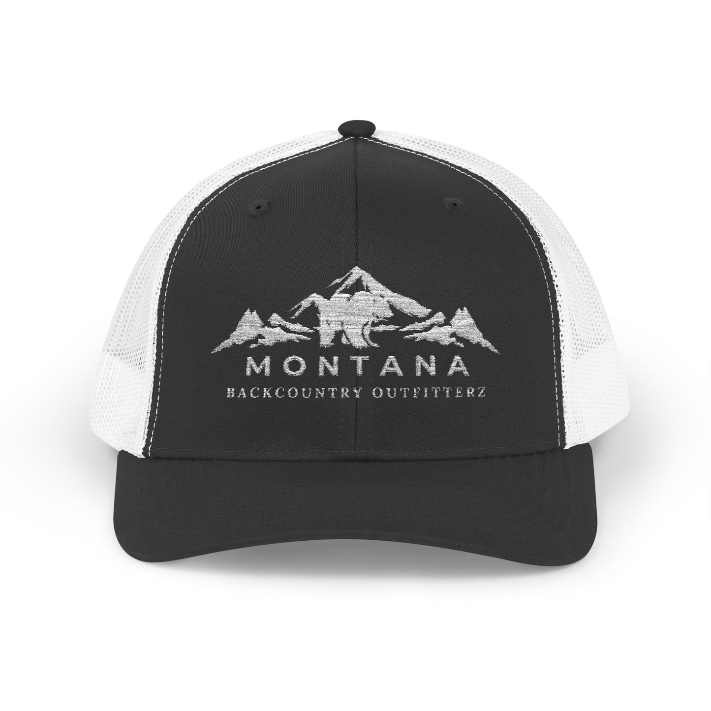 Montana Backcountry Outfitterz- Richardson 112 snap back trucker hat