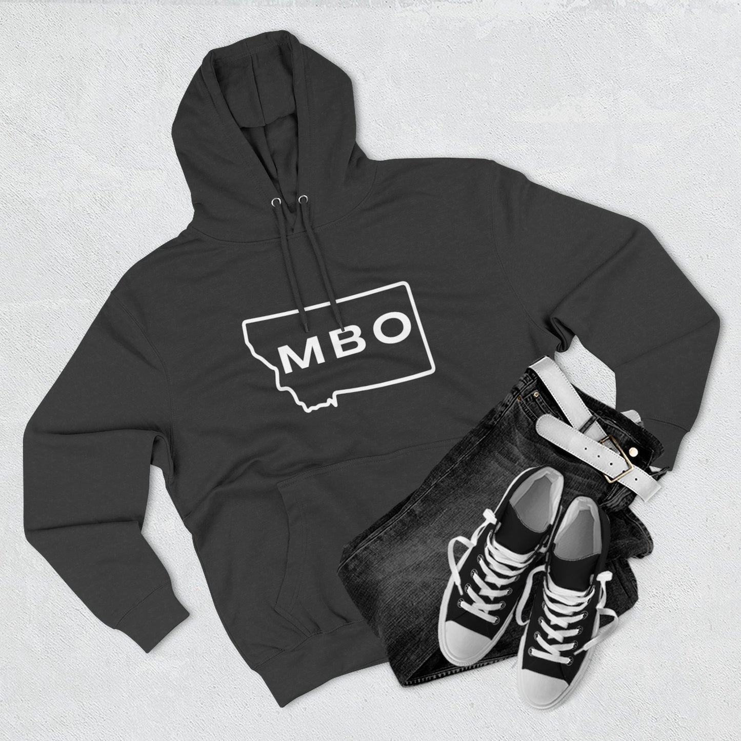 Montana Adventure Fleece Hoodie - Perfect for Outdoor Lovers, Hiking, Camping, Travel, and Casual Wear