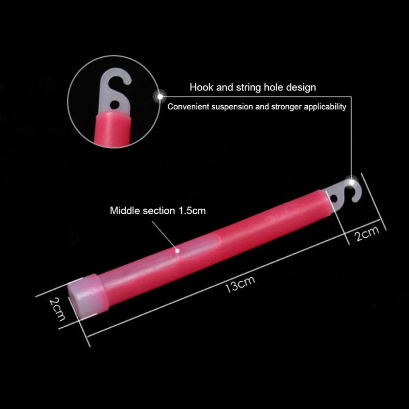 5/10Pcs Survival Kit Military Glow Light Stick SOS Gear Outdoor Military Equipment Camping Supplies Bright Fluorescent Stick