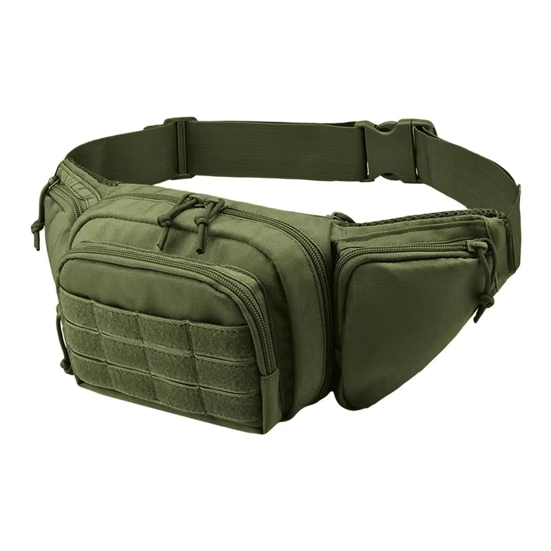 Hunting Waist Bag Men'S Tactical Fanny Pack Water-Proof Molle Hiking Climbing Mobile Phone Belt Pack Outdoor Sport Combat Bags